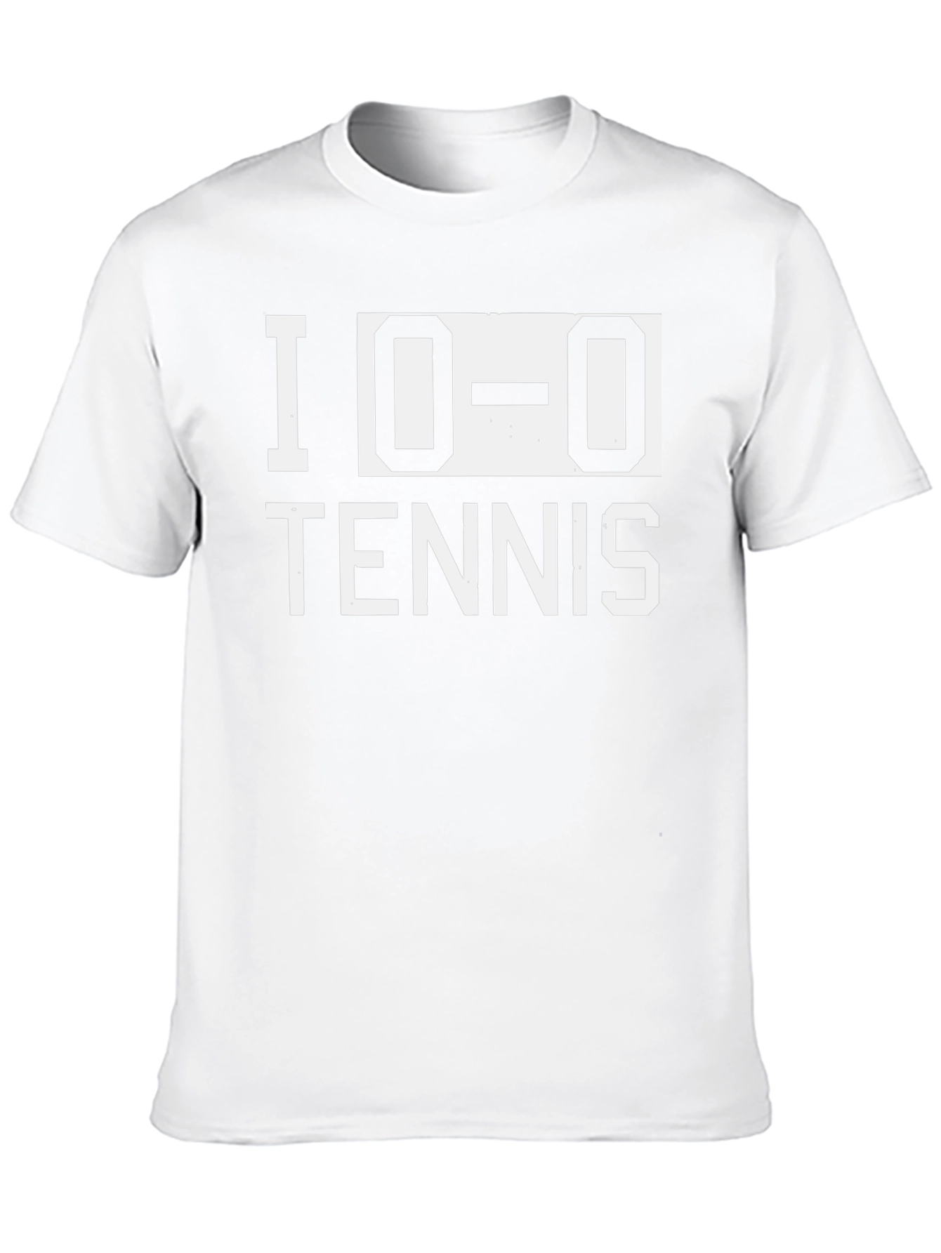 I 0-0 Tennis Graphic T-Shirt