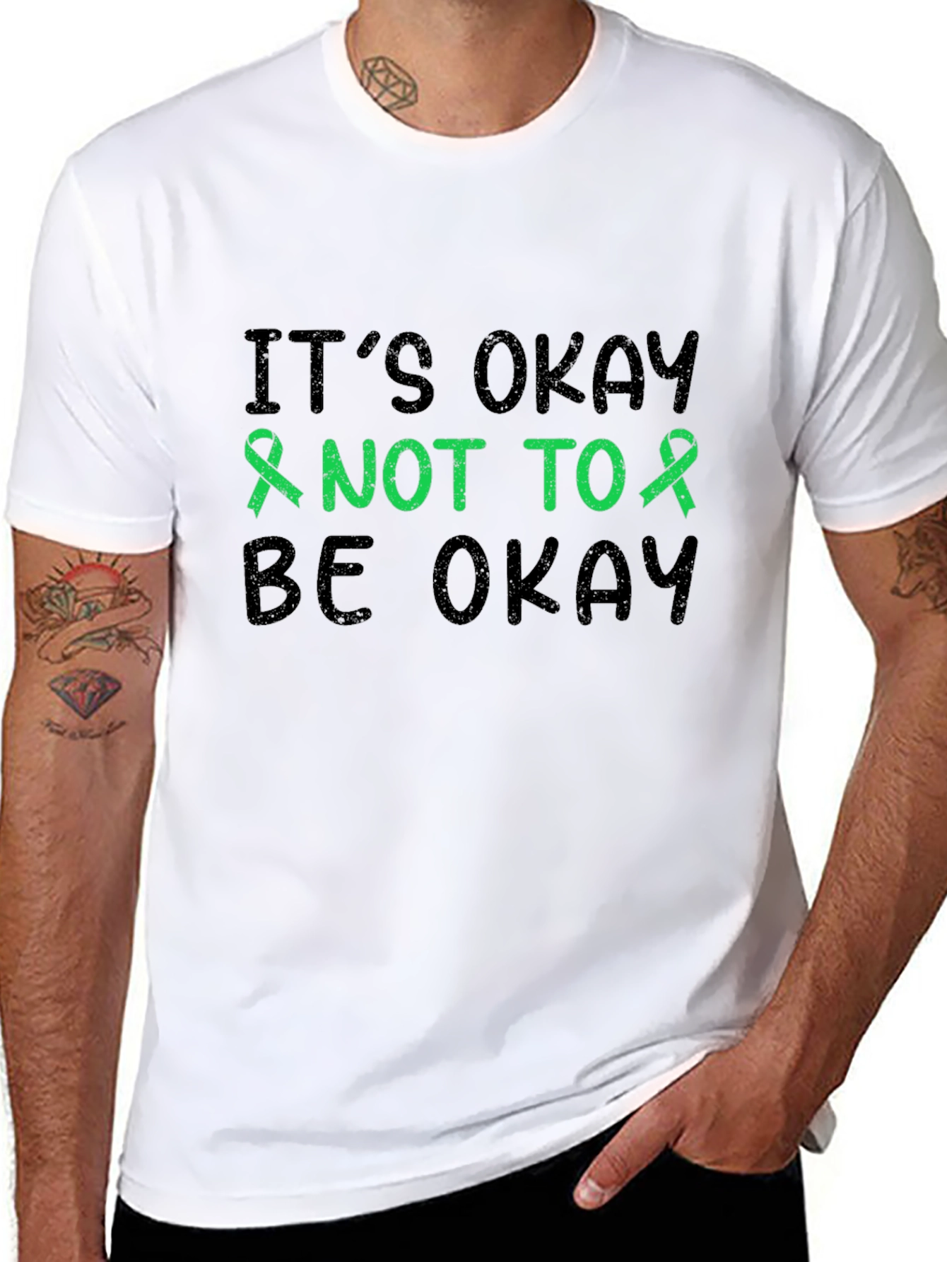 Its Okay to Not Be Okay Mental Health T-Shirt