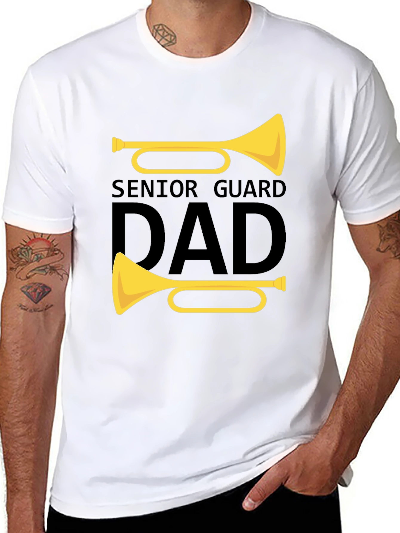 Senior Guard Dad T-Shirt