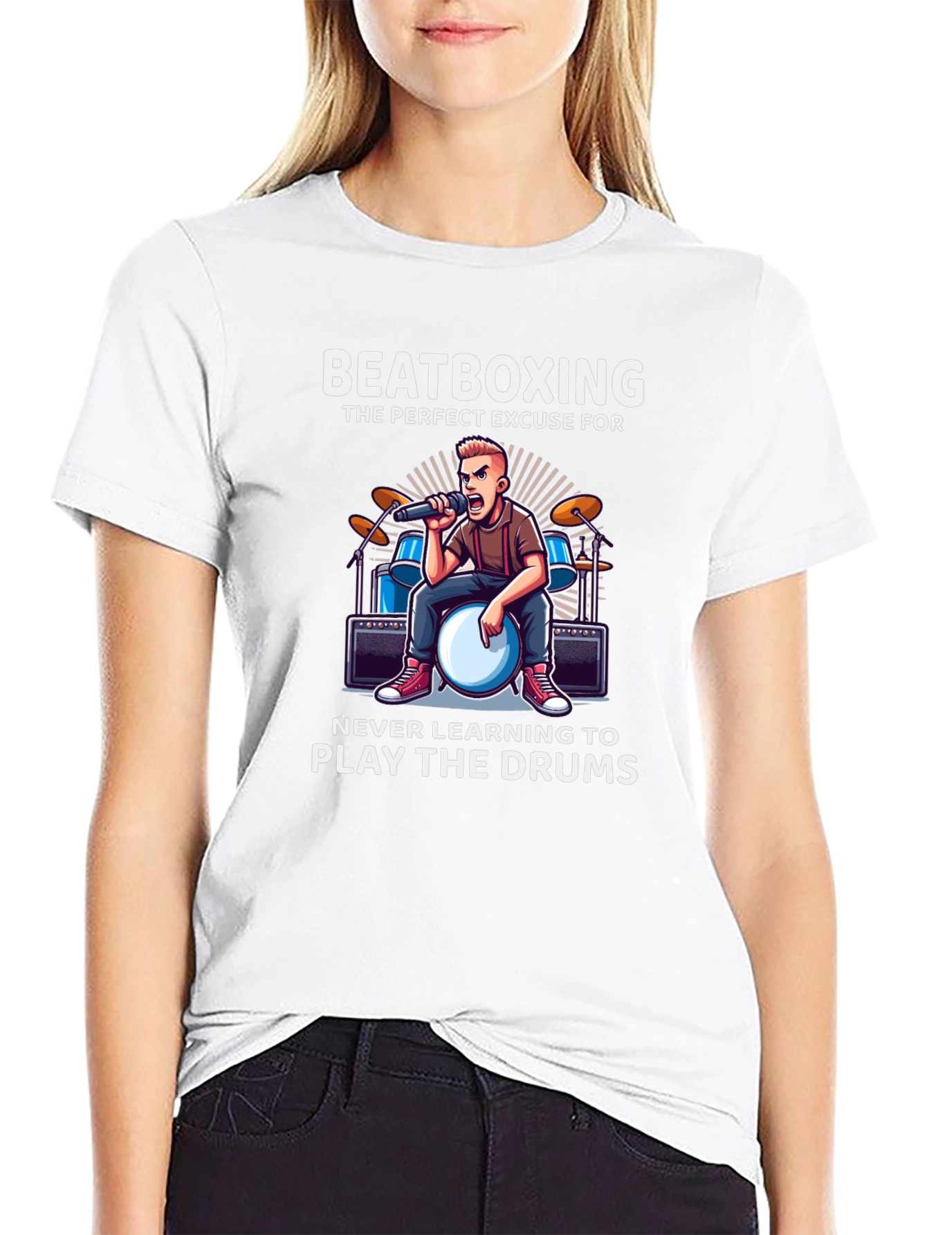 Beatboxing T-Shirt: Drummer Excuse Tee