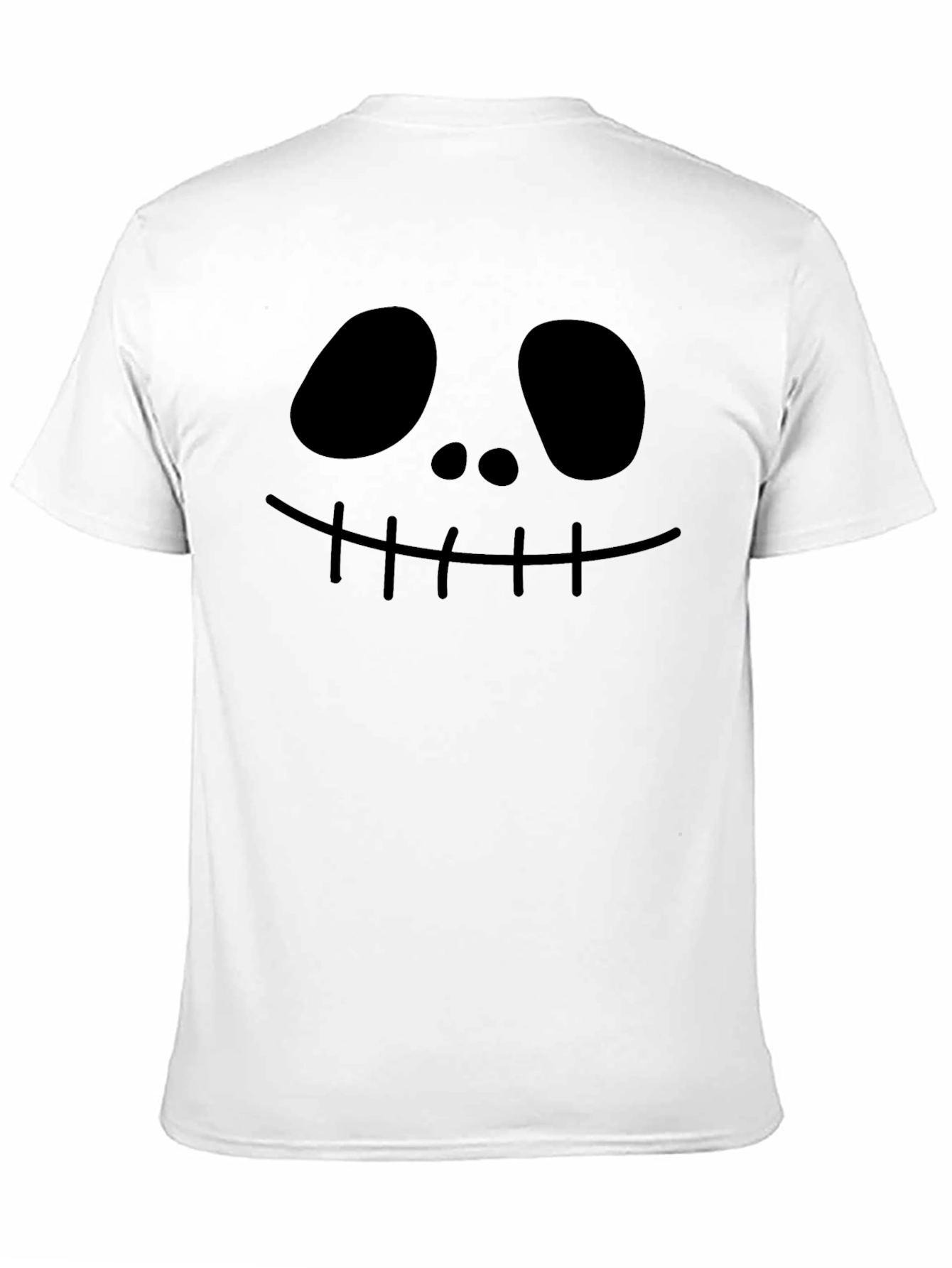 Spooky Face Black Graphic Tee