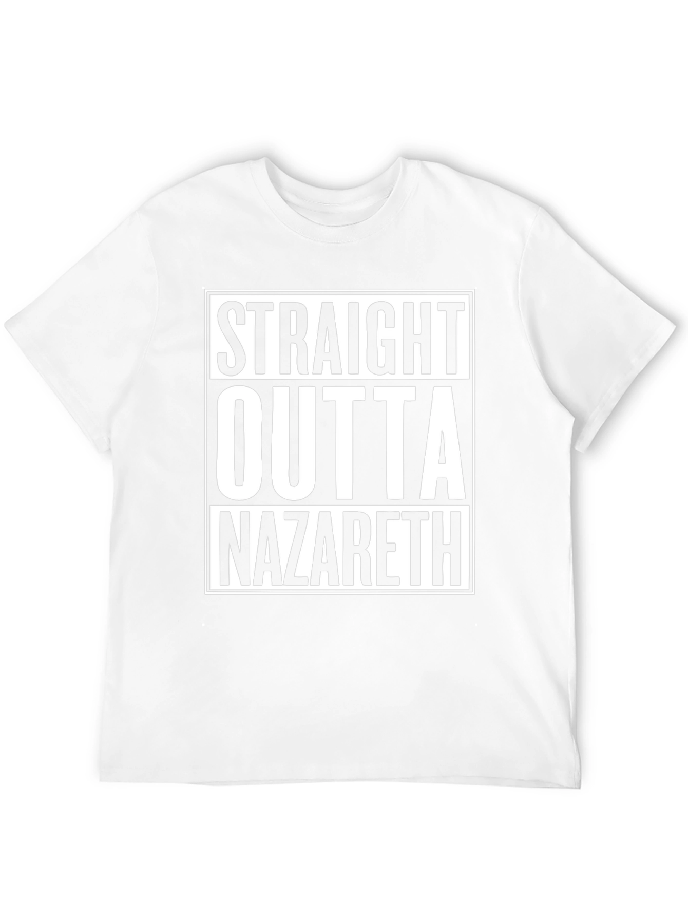 Straight Outta Nazareth Black T-Shirt