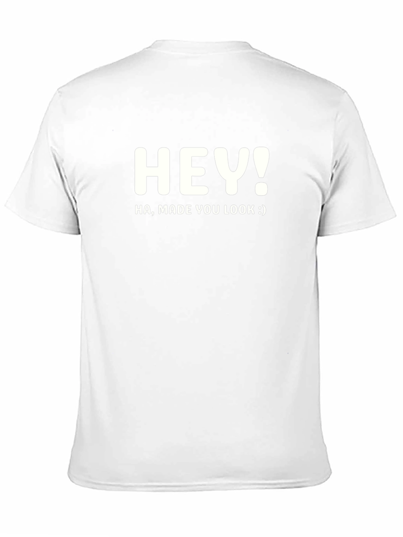 Hey! Made You Look Black T-Shirt