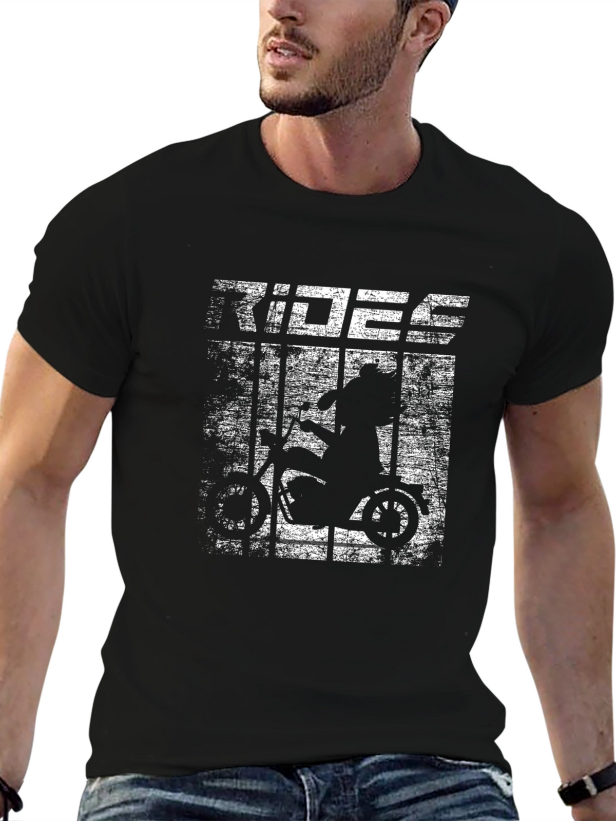 Ridez T-Shirt - Distressed Graphic Tee