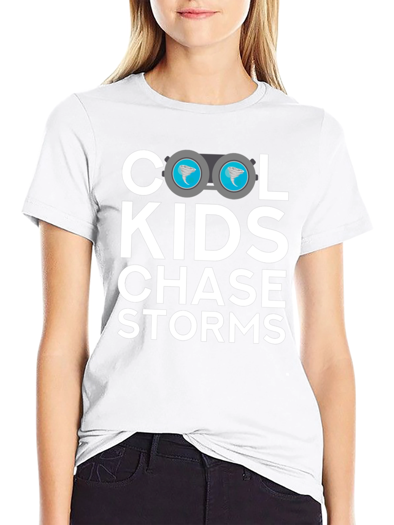 Cool Kids Chase Storms Graphic T-Shirt