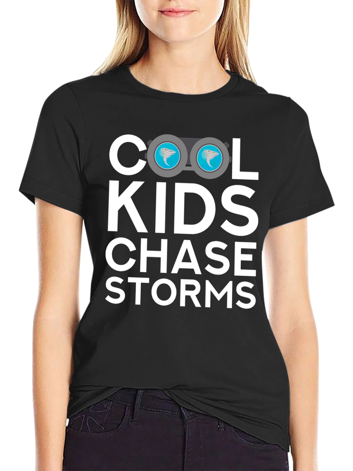 Cool Kids Chase Storms Graphic T-Shirt