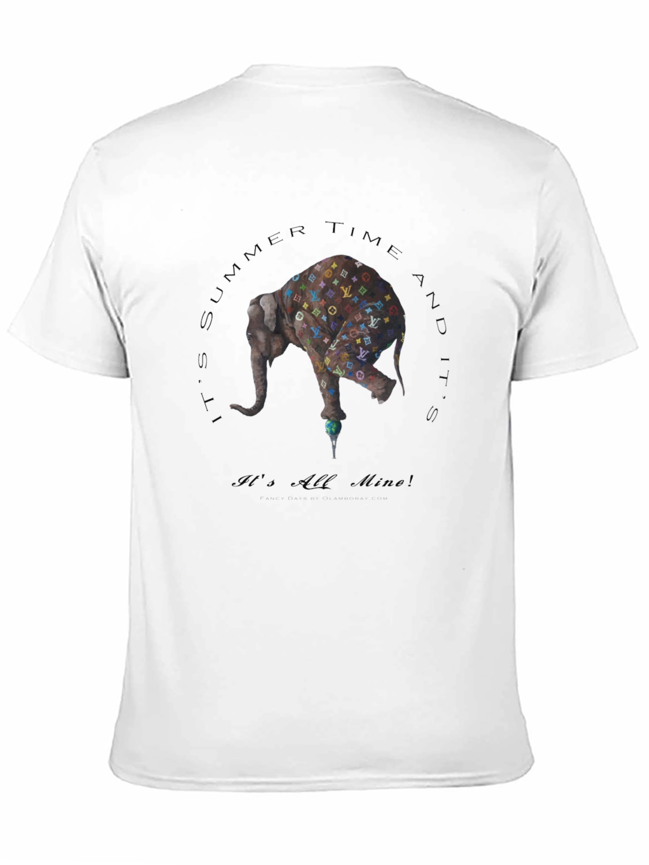 Elephant Its All Mine Graphic T-Shirt