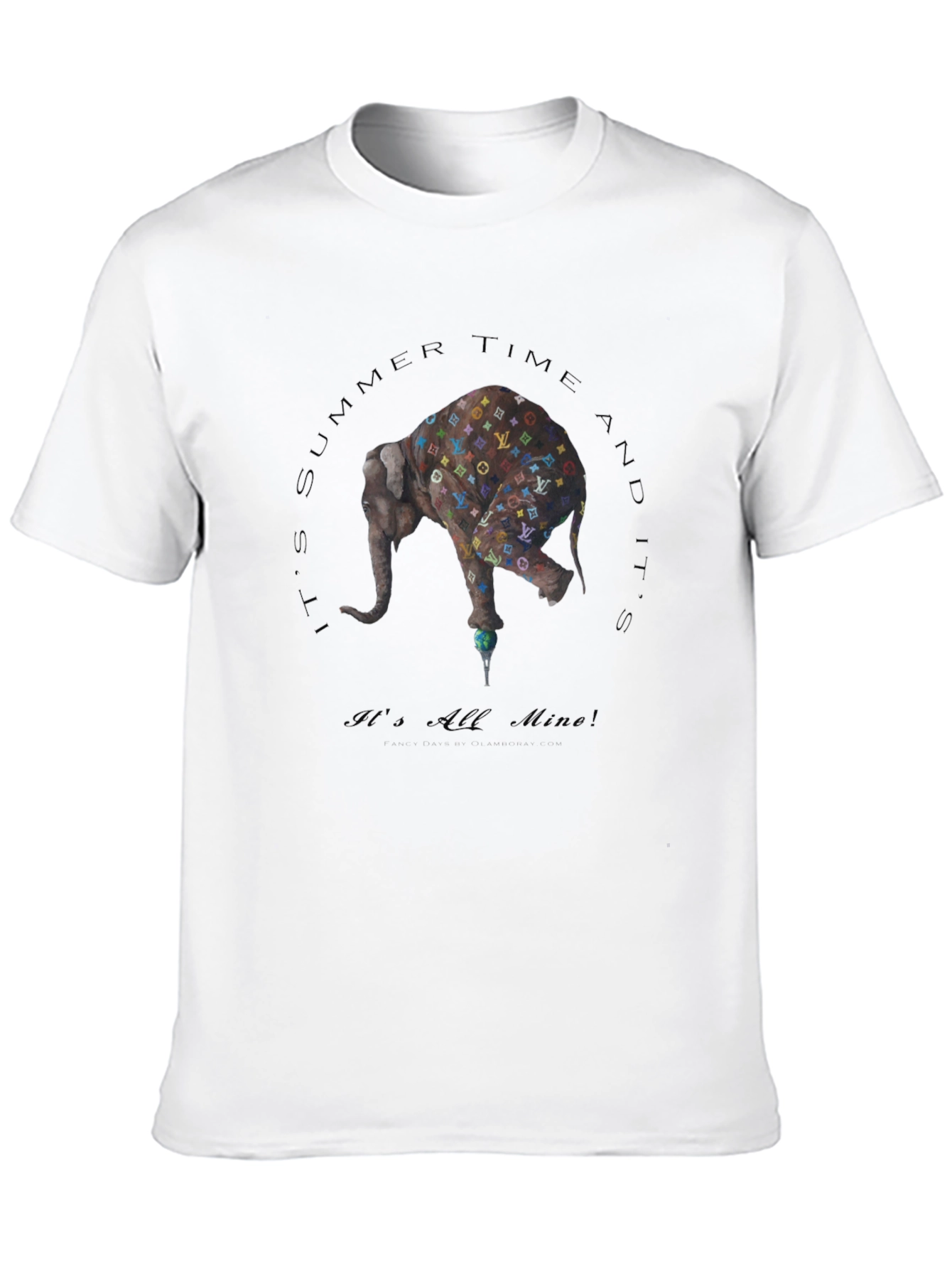 Elephant Its All Mine Graphic T-Shirt
