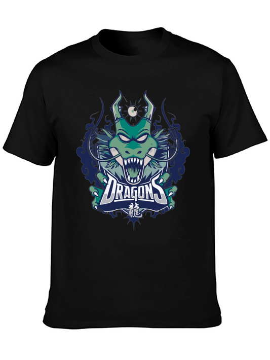 Dragon T-Shirt - Graphic Tee for Anime and Fantasy Fans