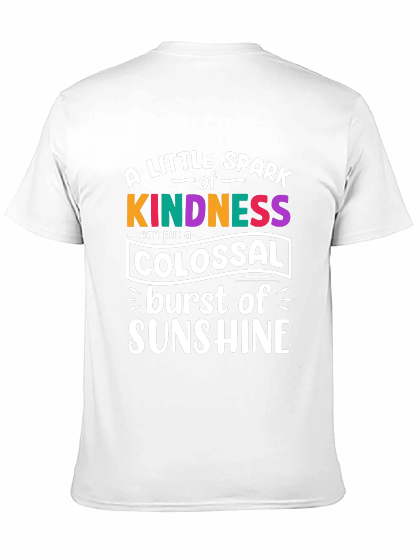 Kindness Spark Sunshine Graphic Tee