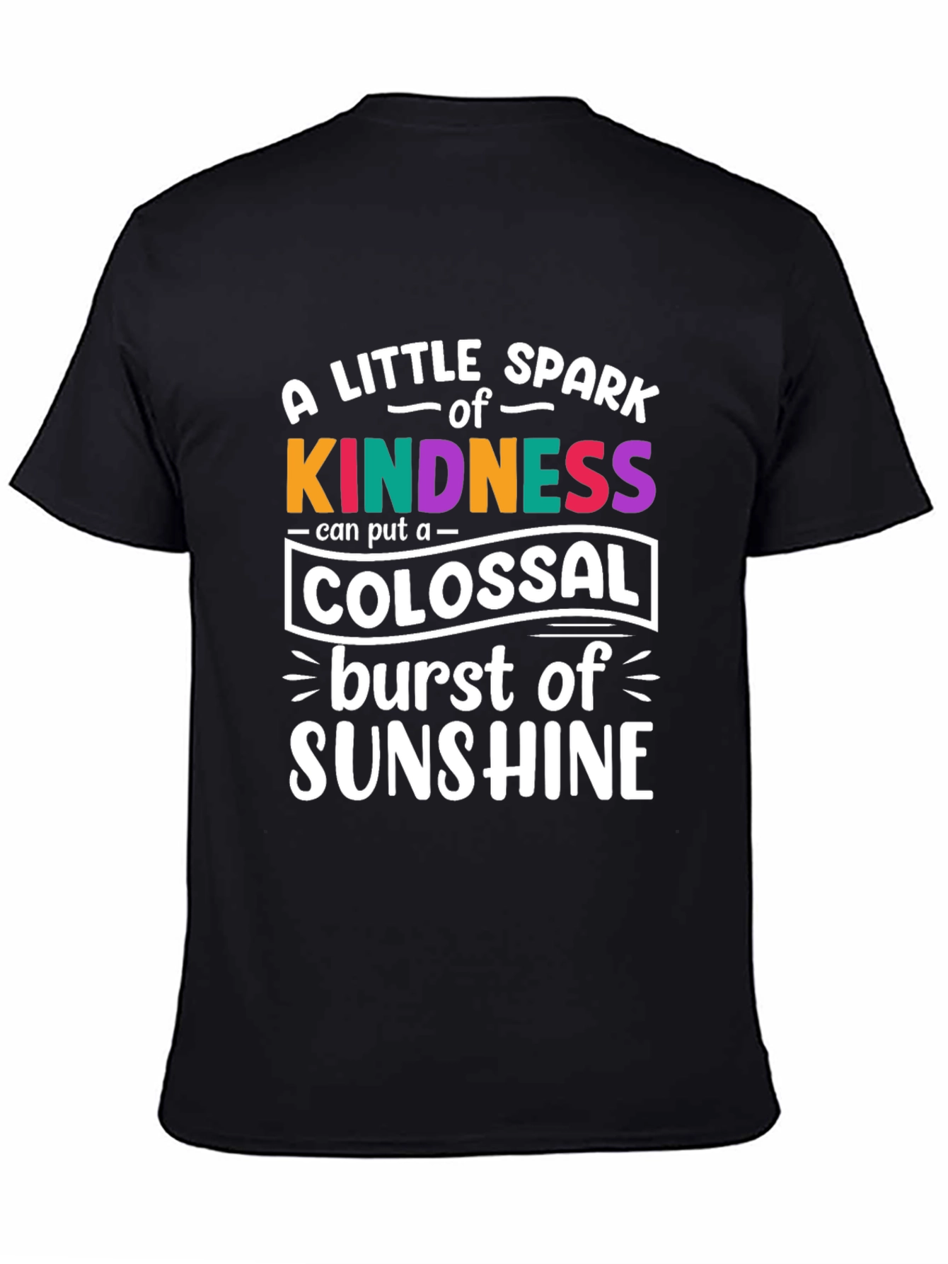 Kindness Spark Sunshine Graphic Tee