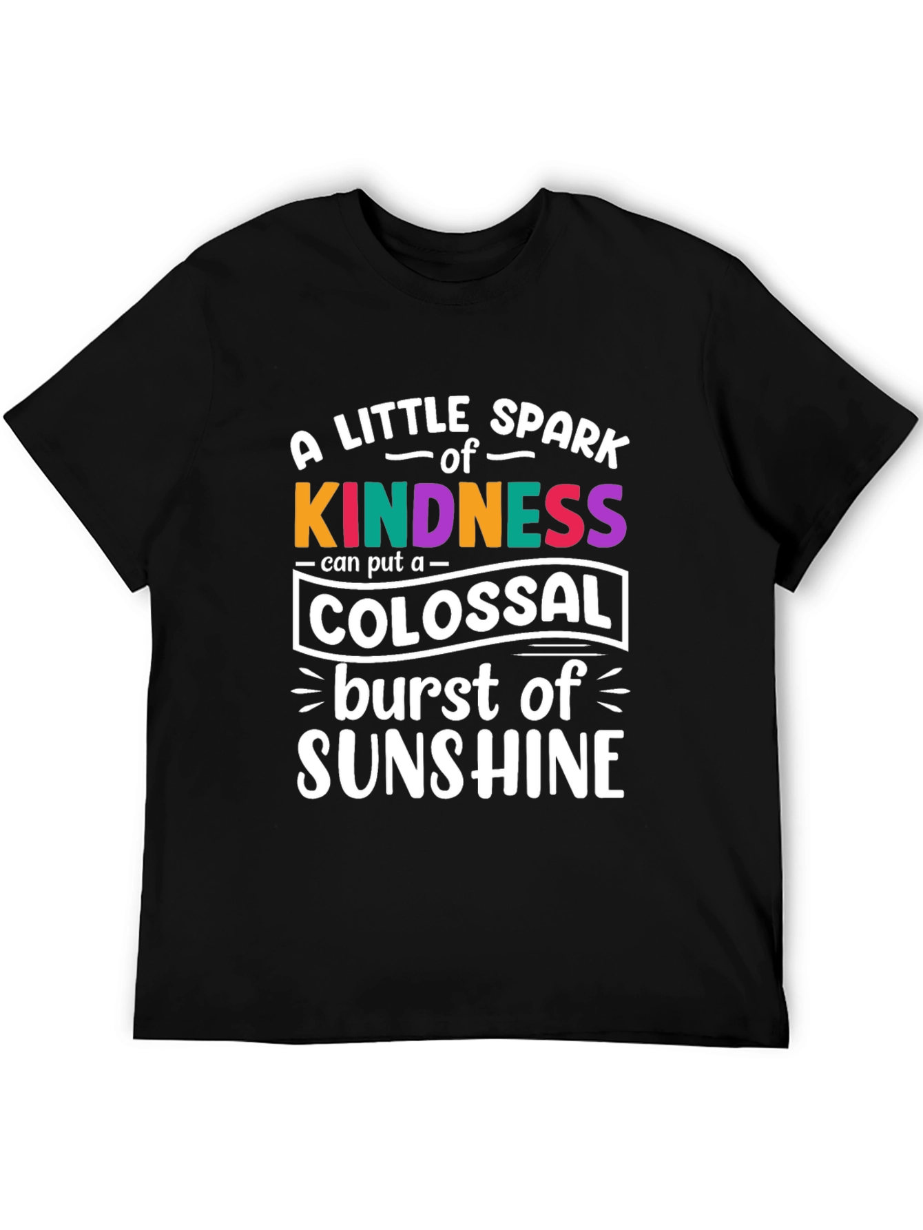 Kindness Spark Sunshine Graphic Tee