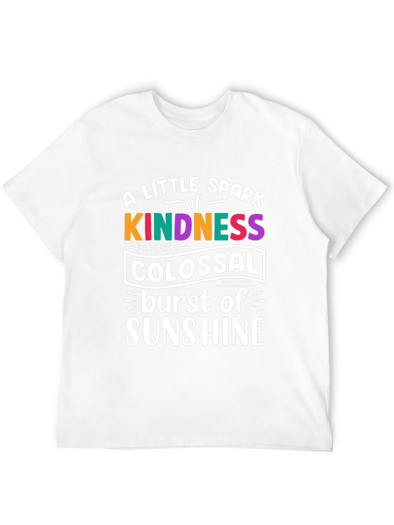Kindness Spark Sunshine Graphic Tee