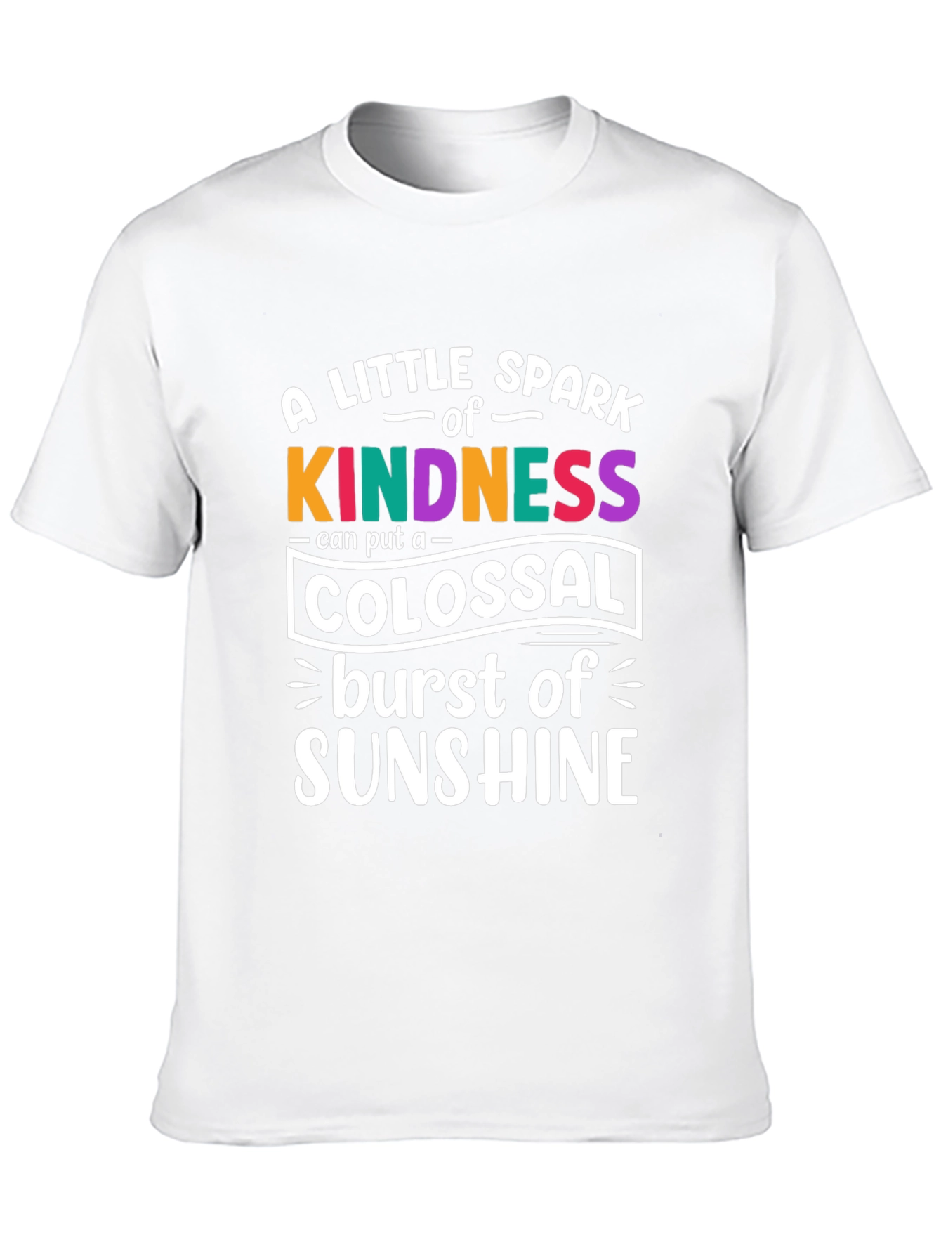 Kindness Spark Sunshine Graphic Tee