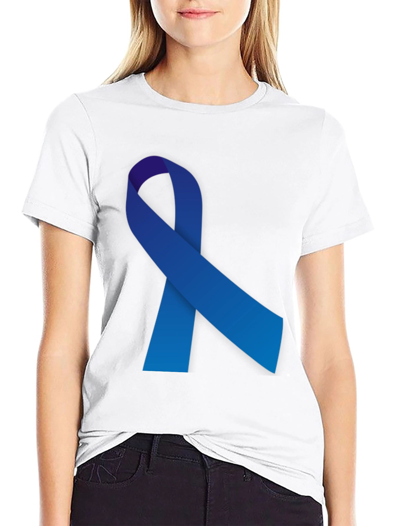 Blue Ribbon Awareness T-Shirt