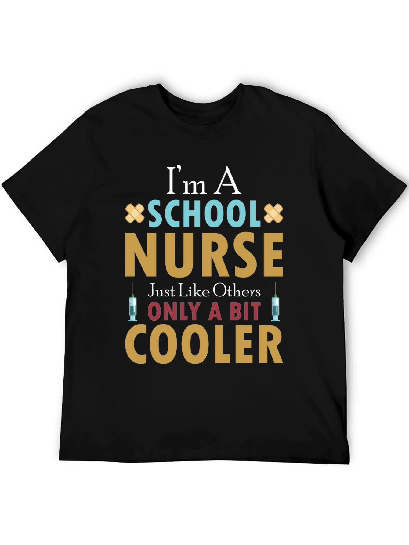 School Nurse T-Shirt - Cool Nurse Appreciation Gift