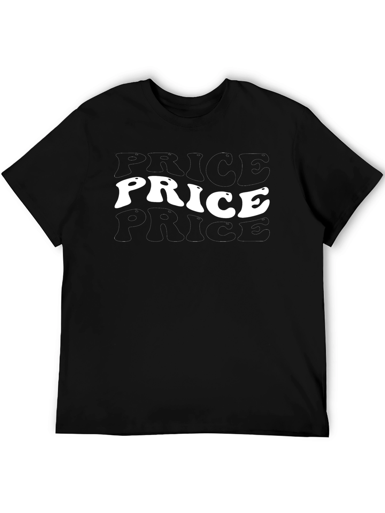 Price T-Shirt - Black Graphic Tee
