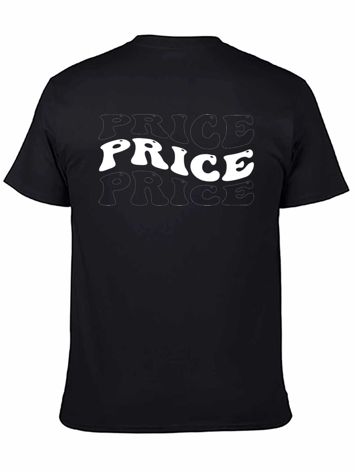 Price T-Shirt - Black Graphic Tee
