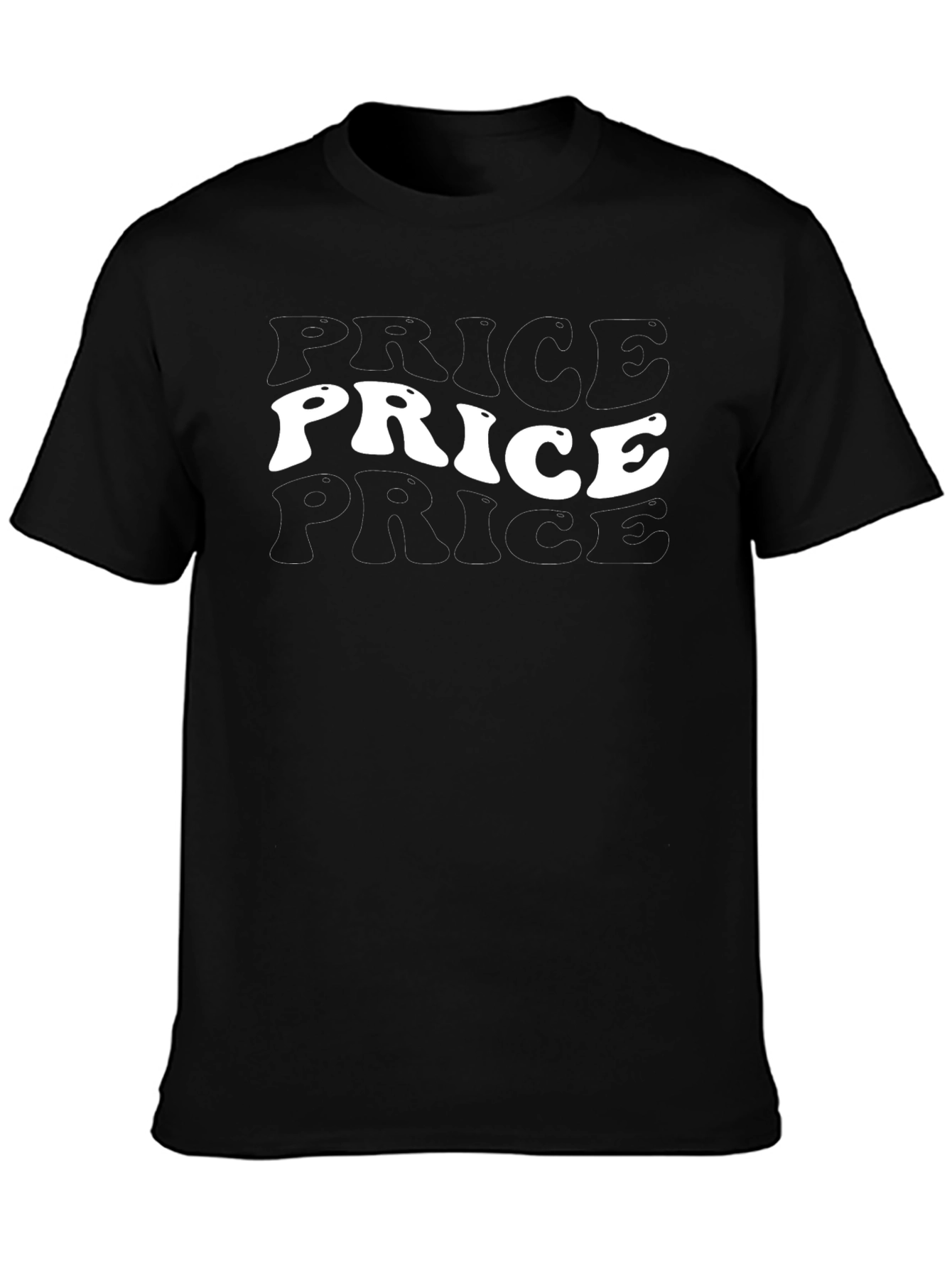 Price T-Shirt - Black Graphic Tee