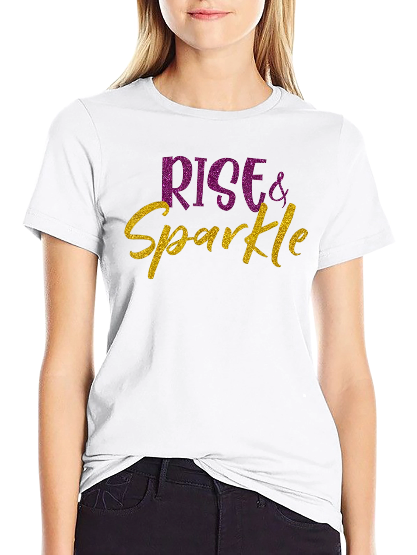 Rise & Sparkle Graphic Tee