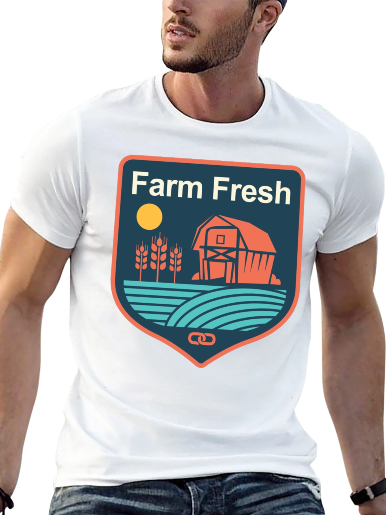 Farm Fresh Graphic T-Shirt -  Stylish & Comfortable
