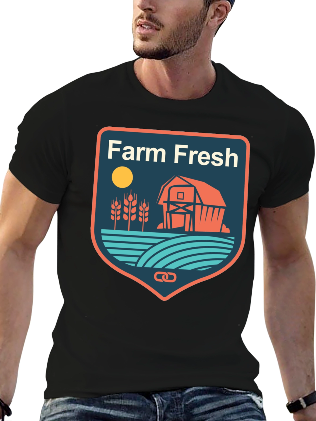 Farm Fresh Graphic T-Shirt -  Stylish & Comfortable