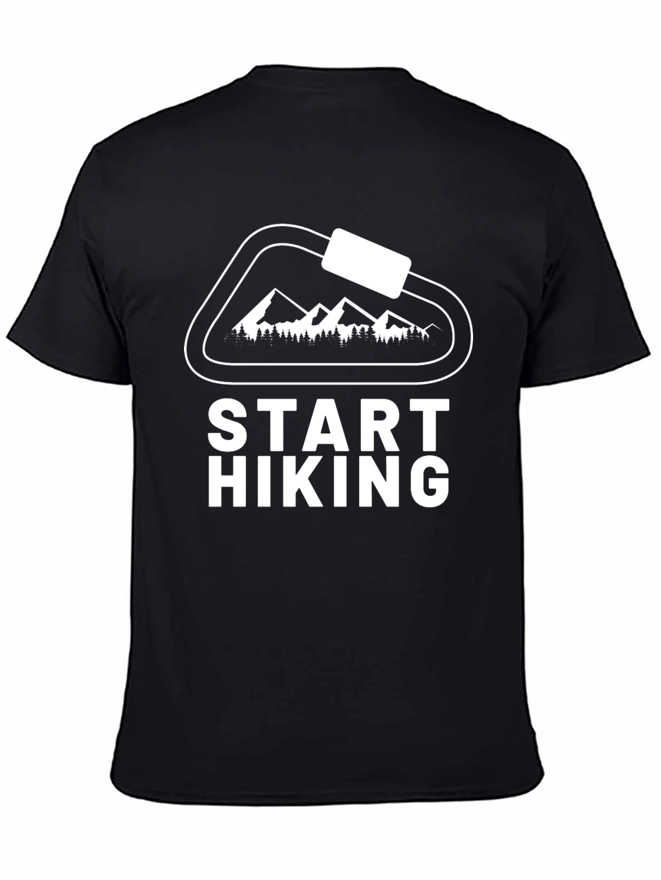 Start Hiking Graphic Tee - Mountain Adventure