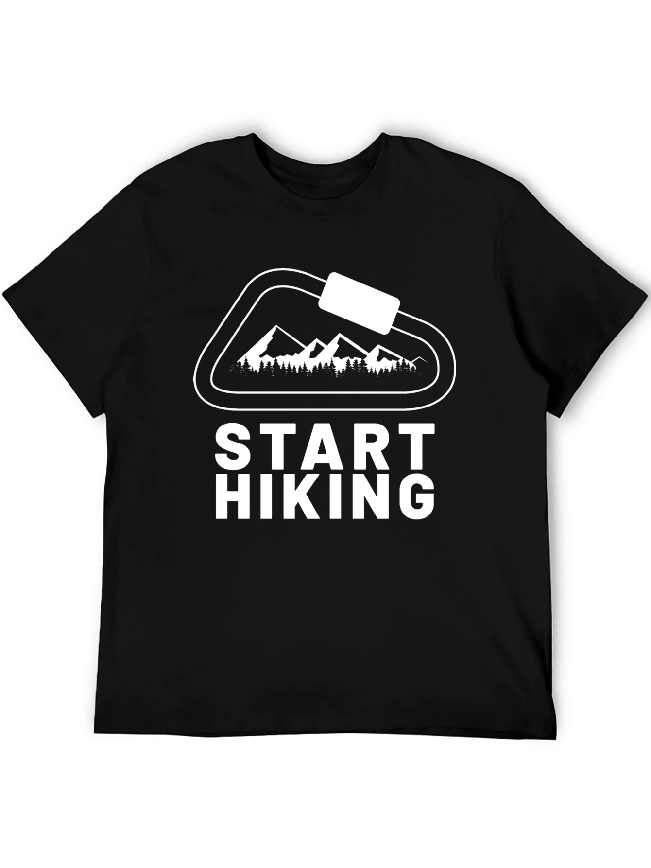 Start Hiking Graphic Tee - Mountain Adventure