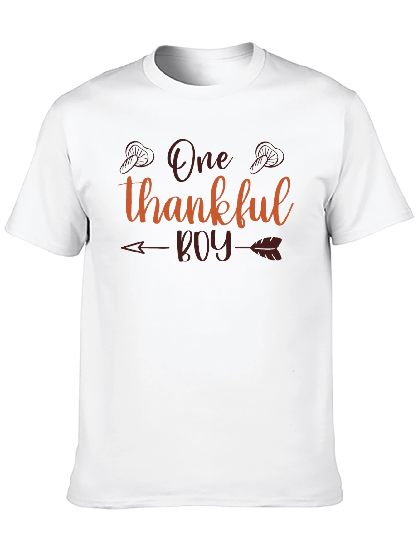 One Thankful Boy Thanksgiving T-Shirt