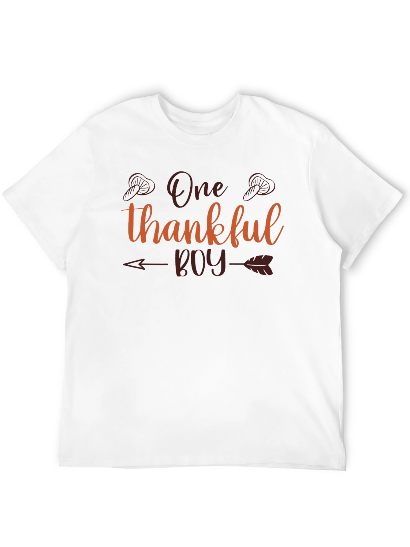 One Thankful Boy Thanksgiving T-Shirt