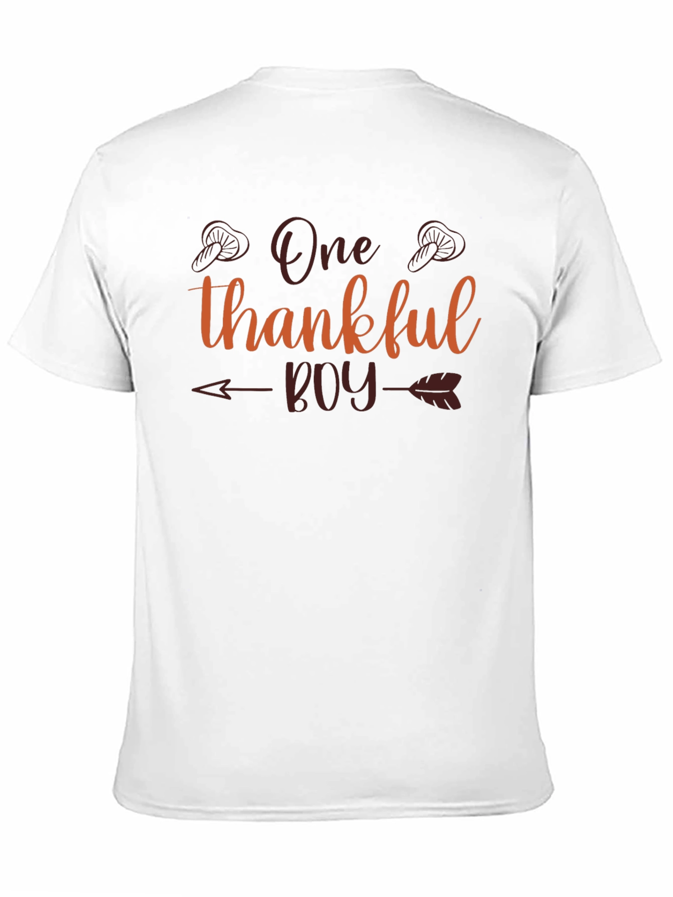 One Thankful Boy Thanksgiving T-Shirt