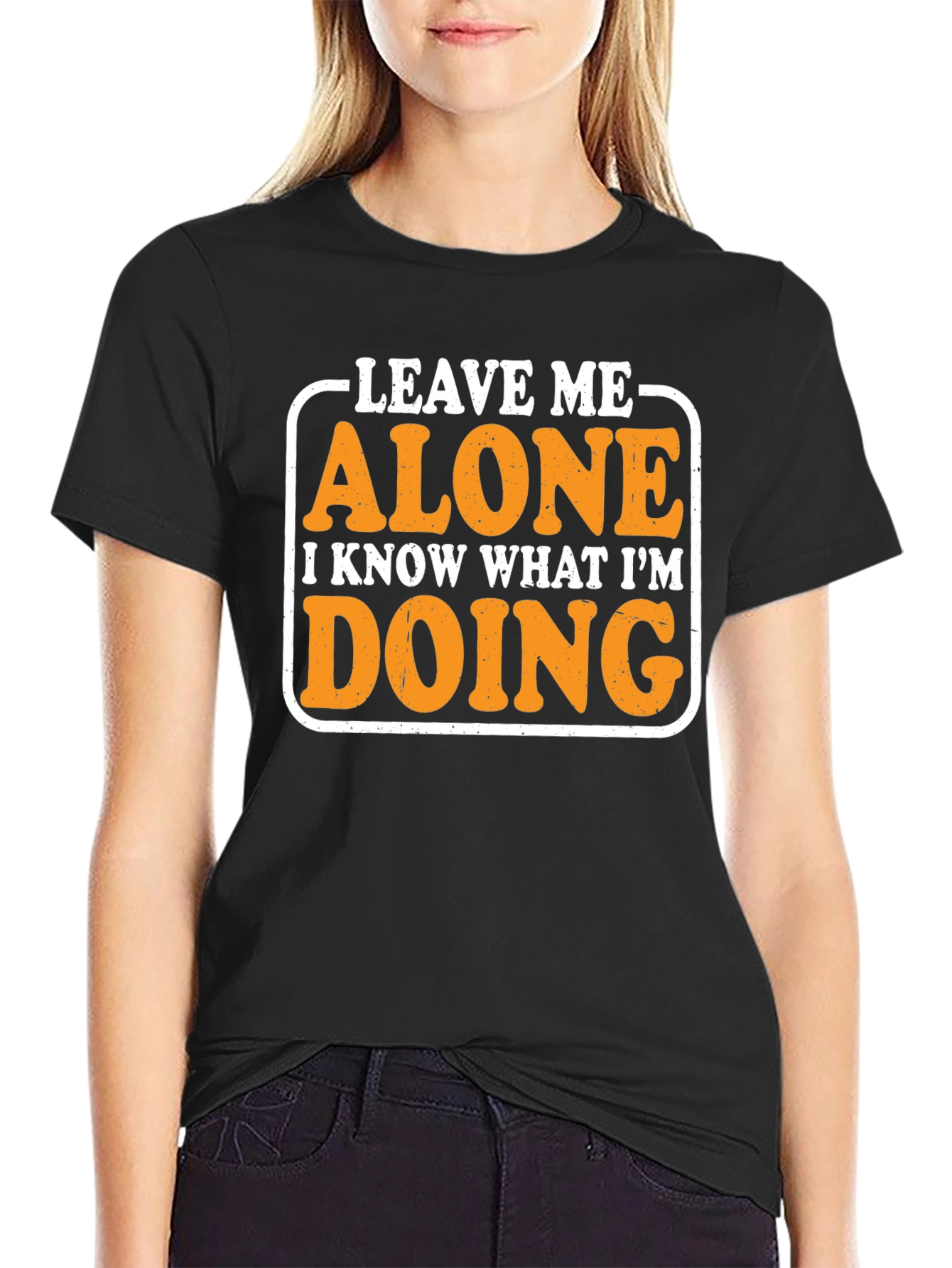 Leave Me Alone Graphic Tee - Funny Novelty Shirt