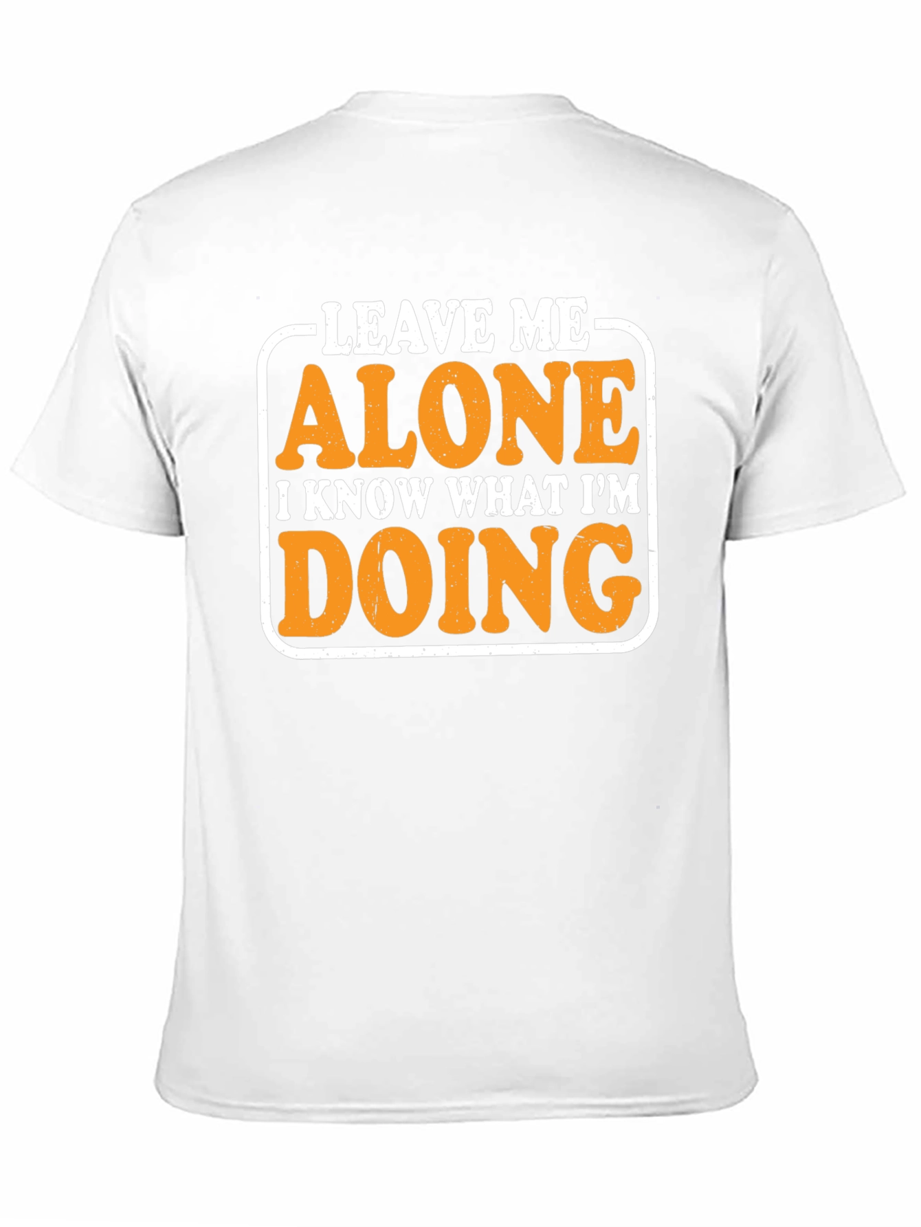Leave Me Alone Graphic Tee - Funny Novelty Shirt