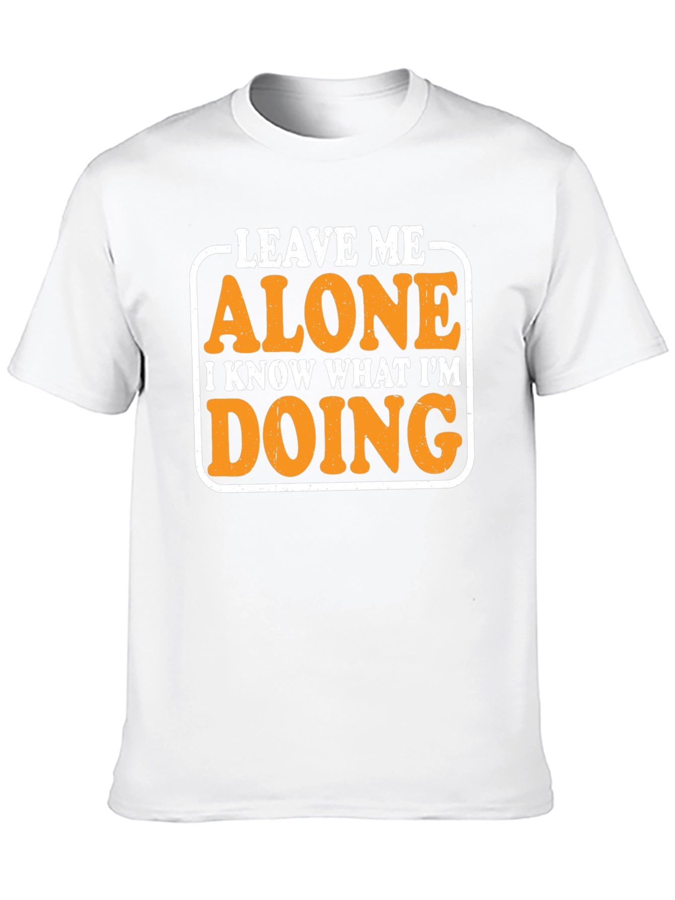 Leave Me Alone Graphic Tee - Funny Novelty Shirt