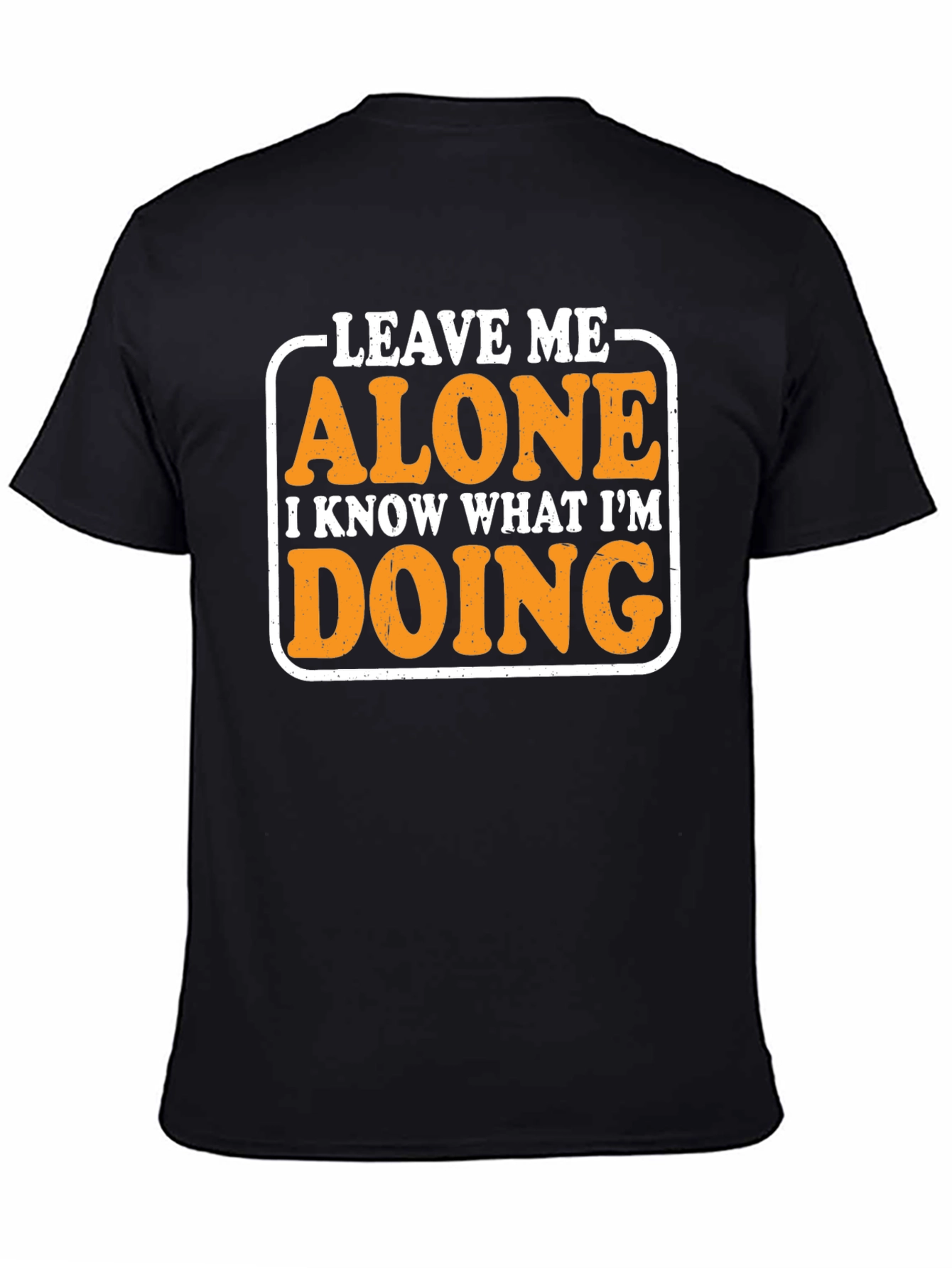 Leave Me Alone Graphic Tee - Funny Novelty Shirt