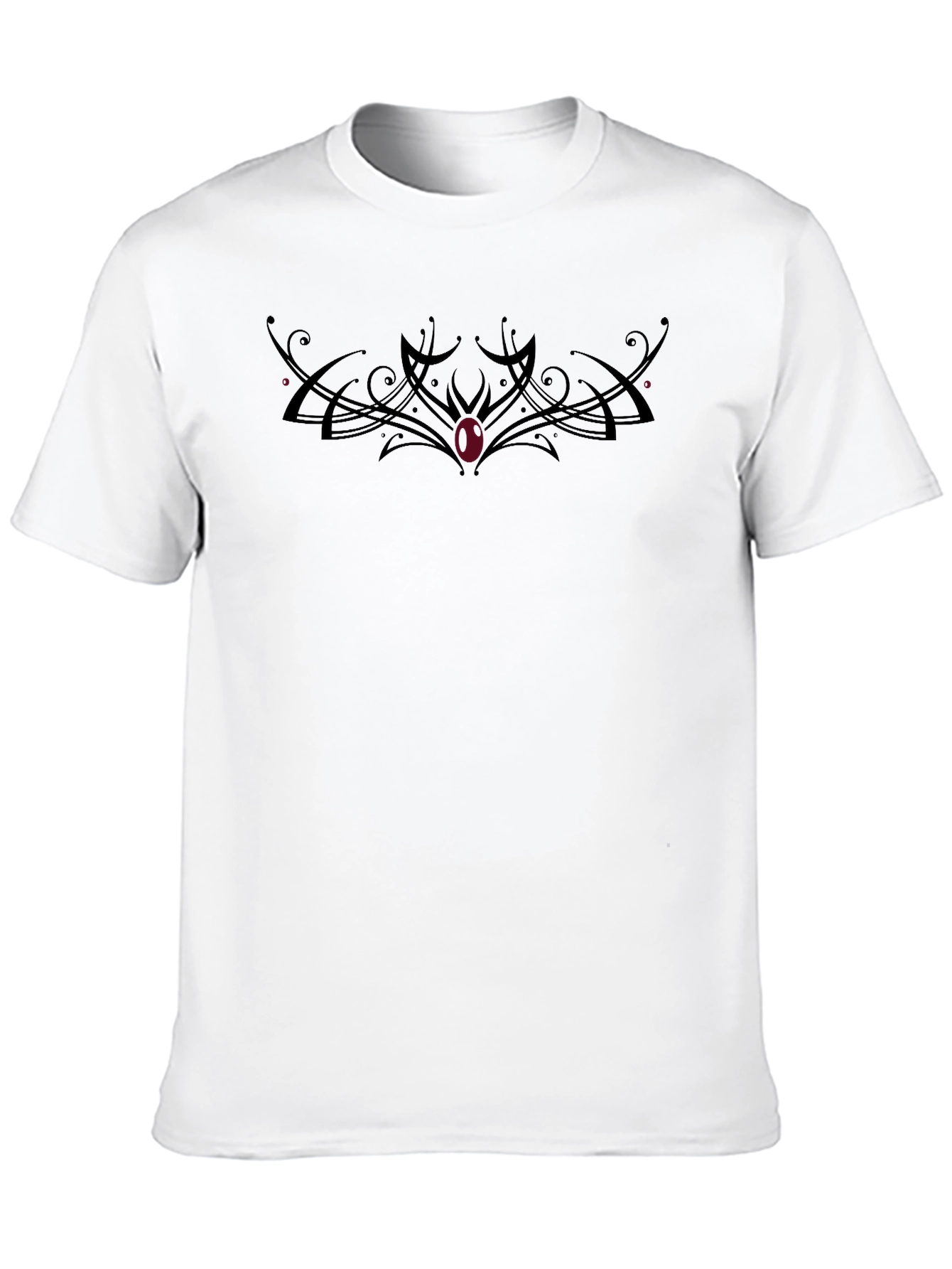 Gothic Ornament Mens T-Shirt - Black