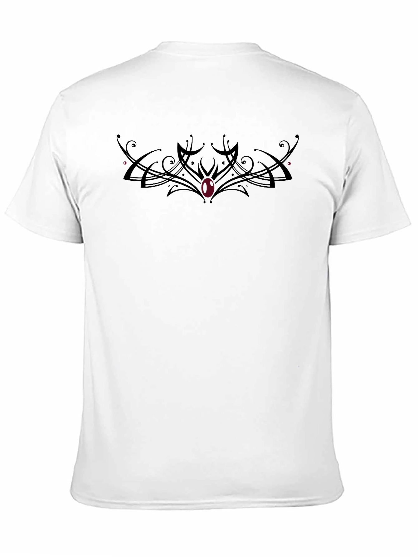 Gothic Ornament Mens T-Shirt - Black
