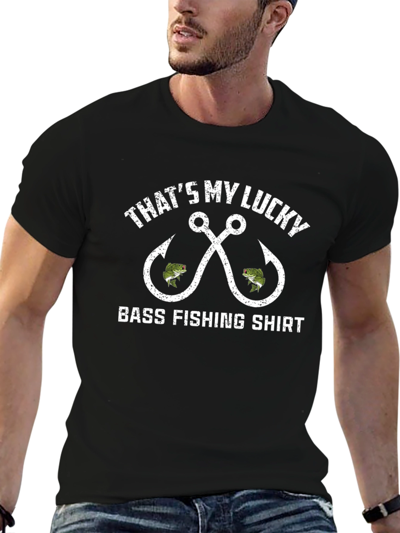 Lucky Bass Fishing Shirt - Anglers Tee