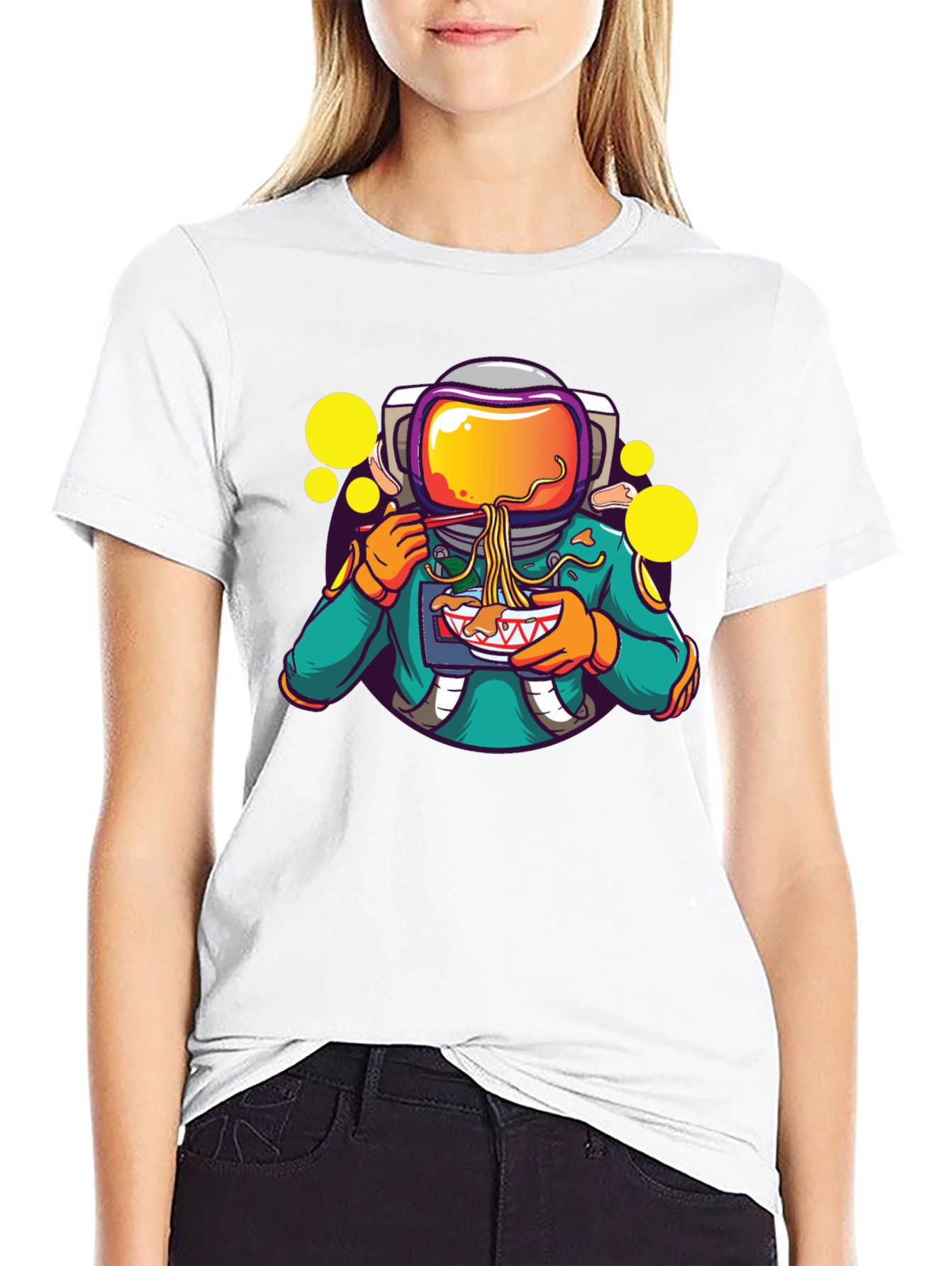 Astronaut Ramen T-Shirt - Space Foodie