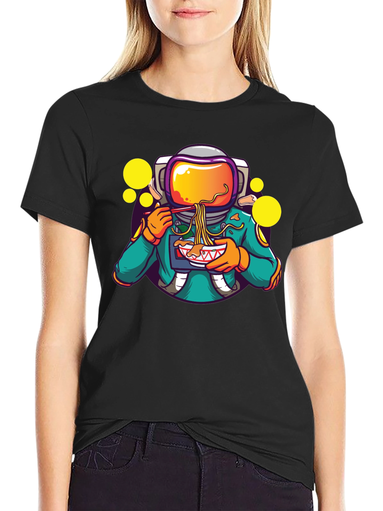 Astronaut Ramen T-Shirt - Space Foodie