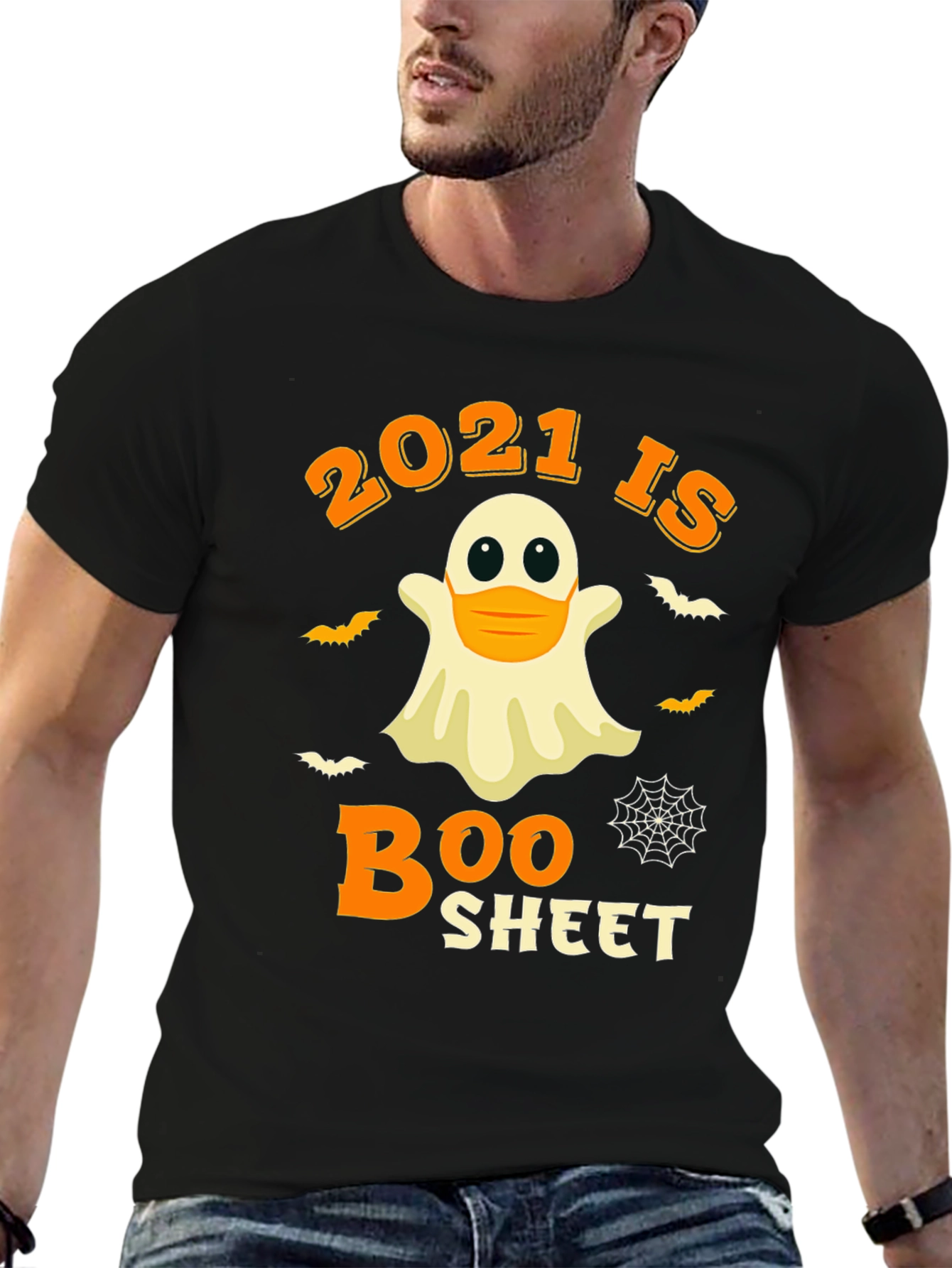 2021 Boo Sheet Halloween T-Shirt