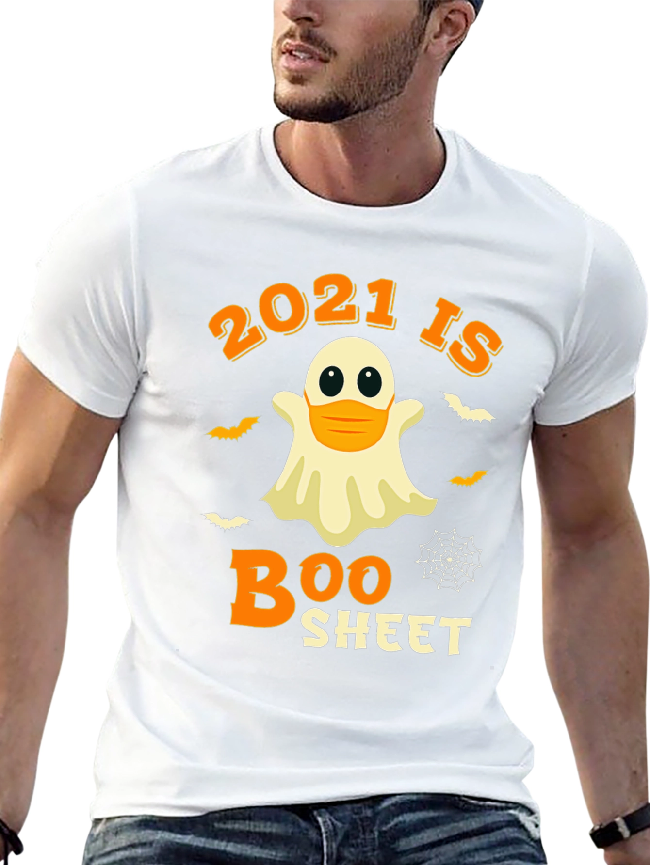 2021 Boo Sheet Halloween T-Shirt