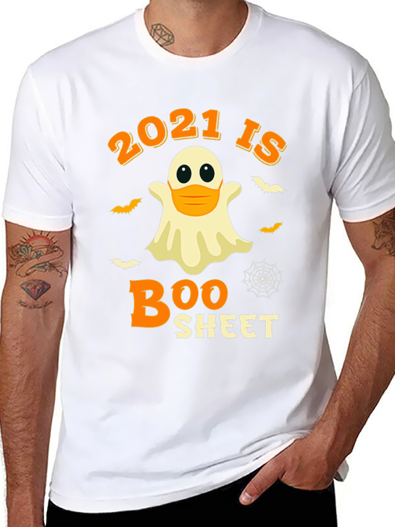 2021 Boo Sheet Halloween T-Shirt