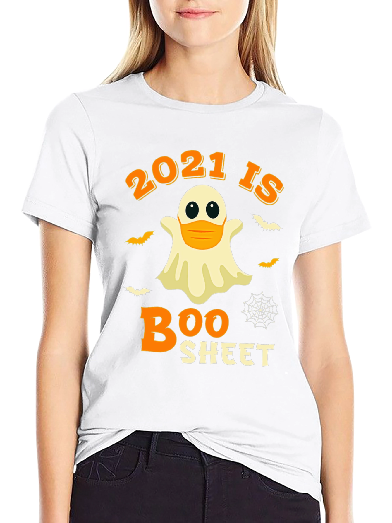 2021 Boo Sheet Halloween T-Shirt