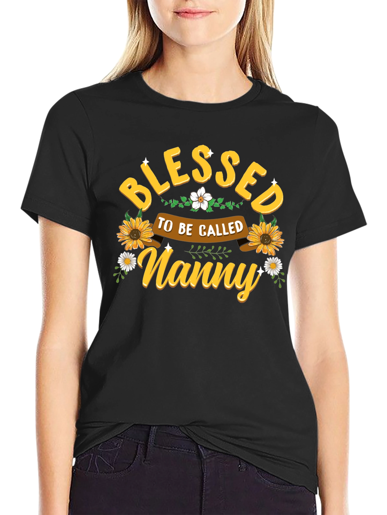 Blessed Nanny Graphic Tee