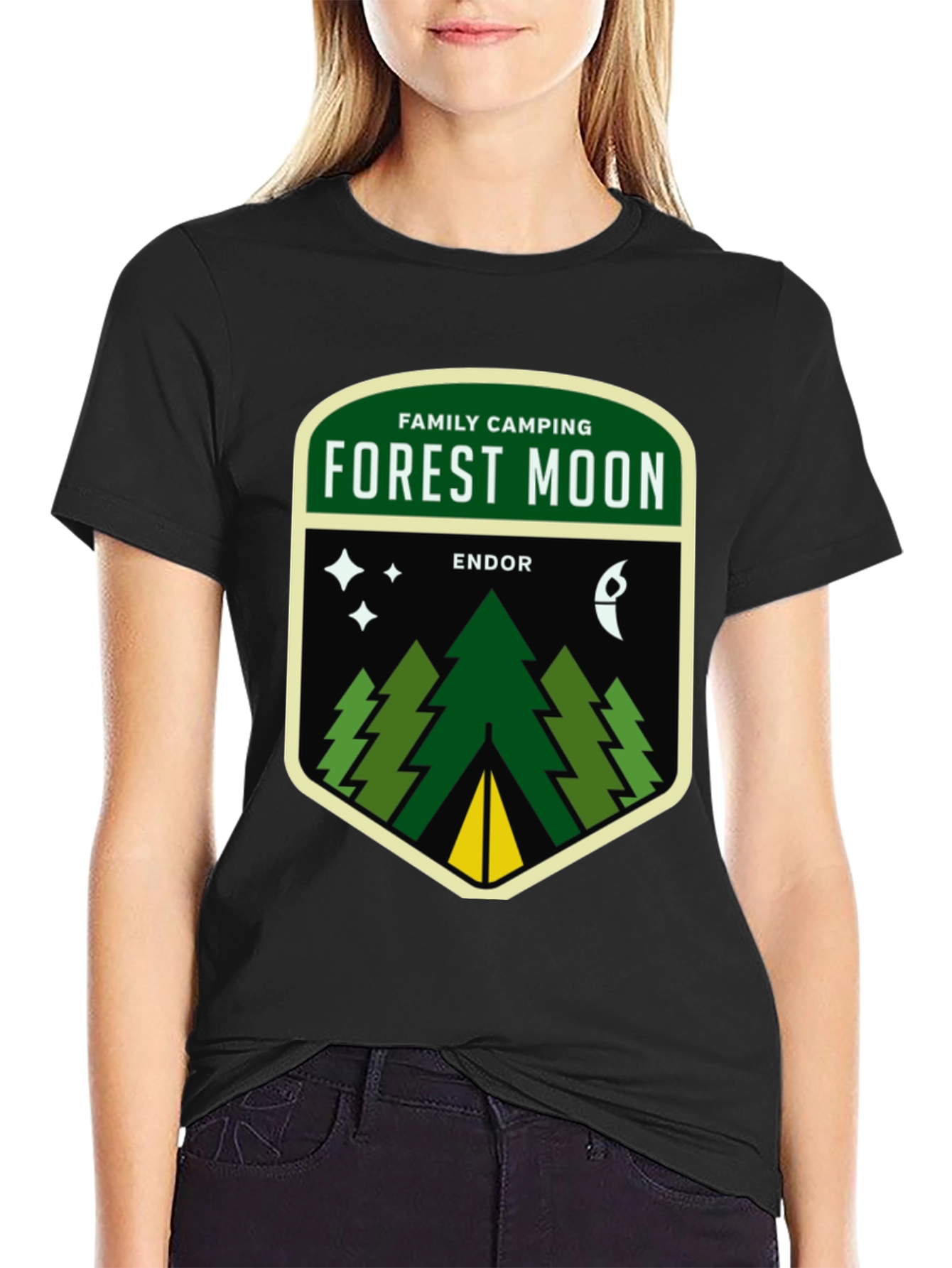 Endor Forest Moon Camping T-Shirt