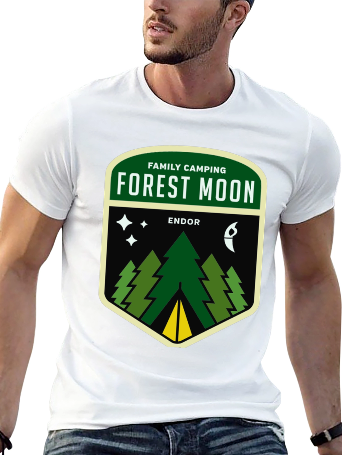 Endor Forest Moon Camping T-Shirt