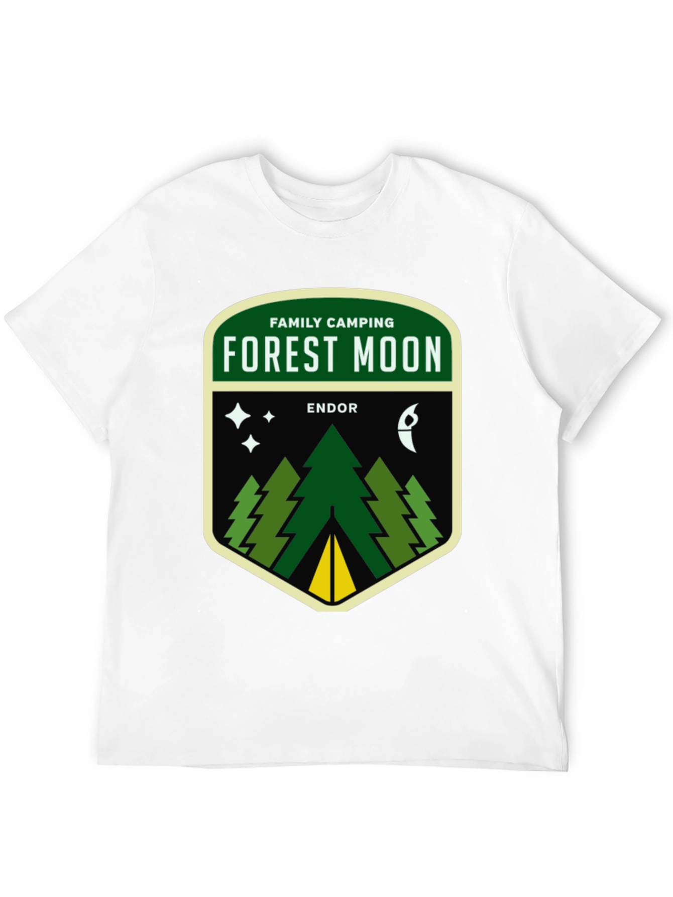 Endor Forest Moon Camping T-Shirt