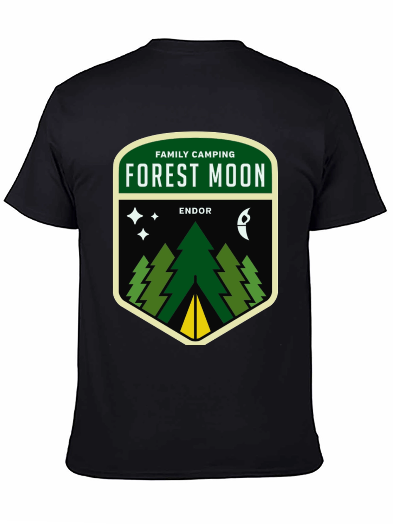 Endor Forest Moon Camping T-Shirt