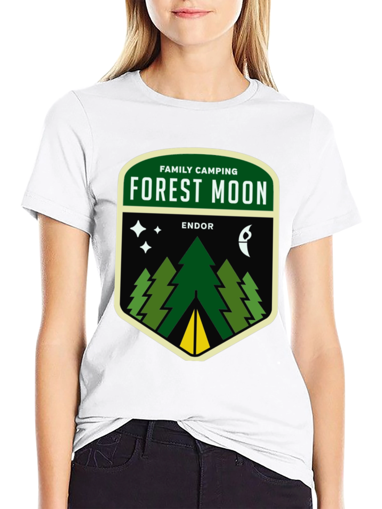 Endor Forest Moon Camping T-Shirt